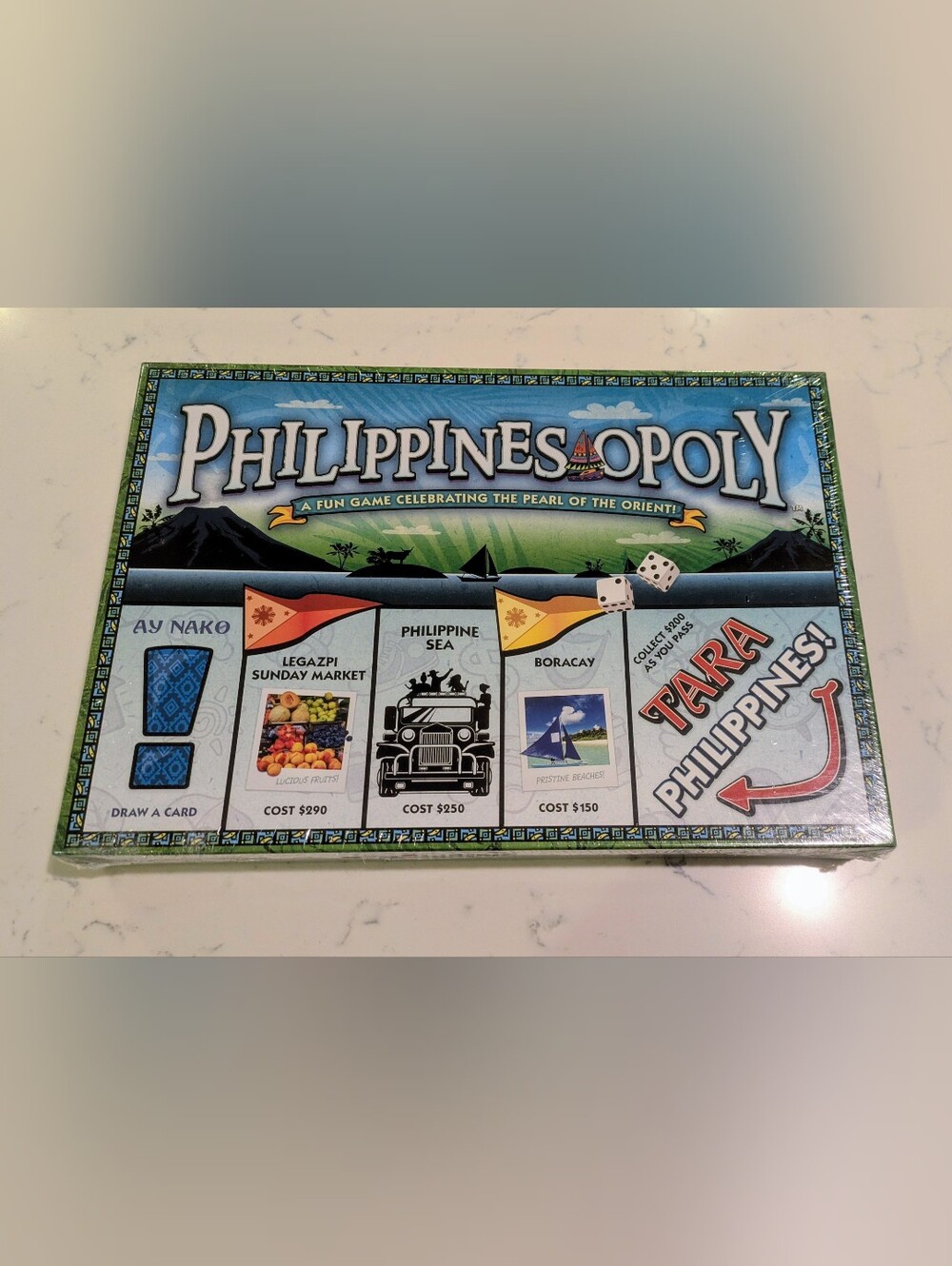 Philippines Opoly Family Board Game New